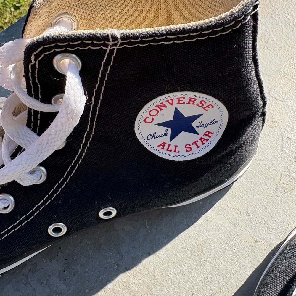 Converse All Star Black Canvas High-Tops